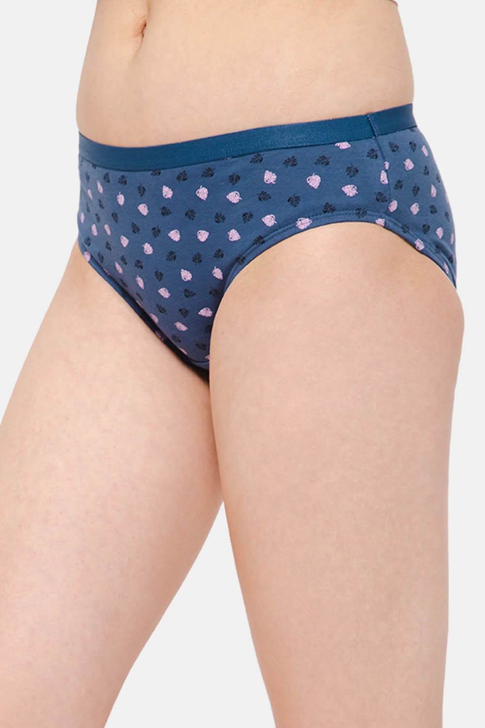 Intimacy Assorted Classic Dark Printed Panty – Outer Elastic – Pack of 3