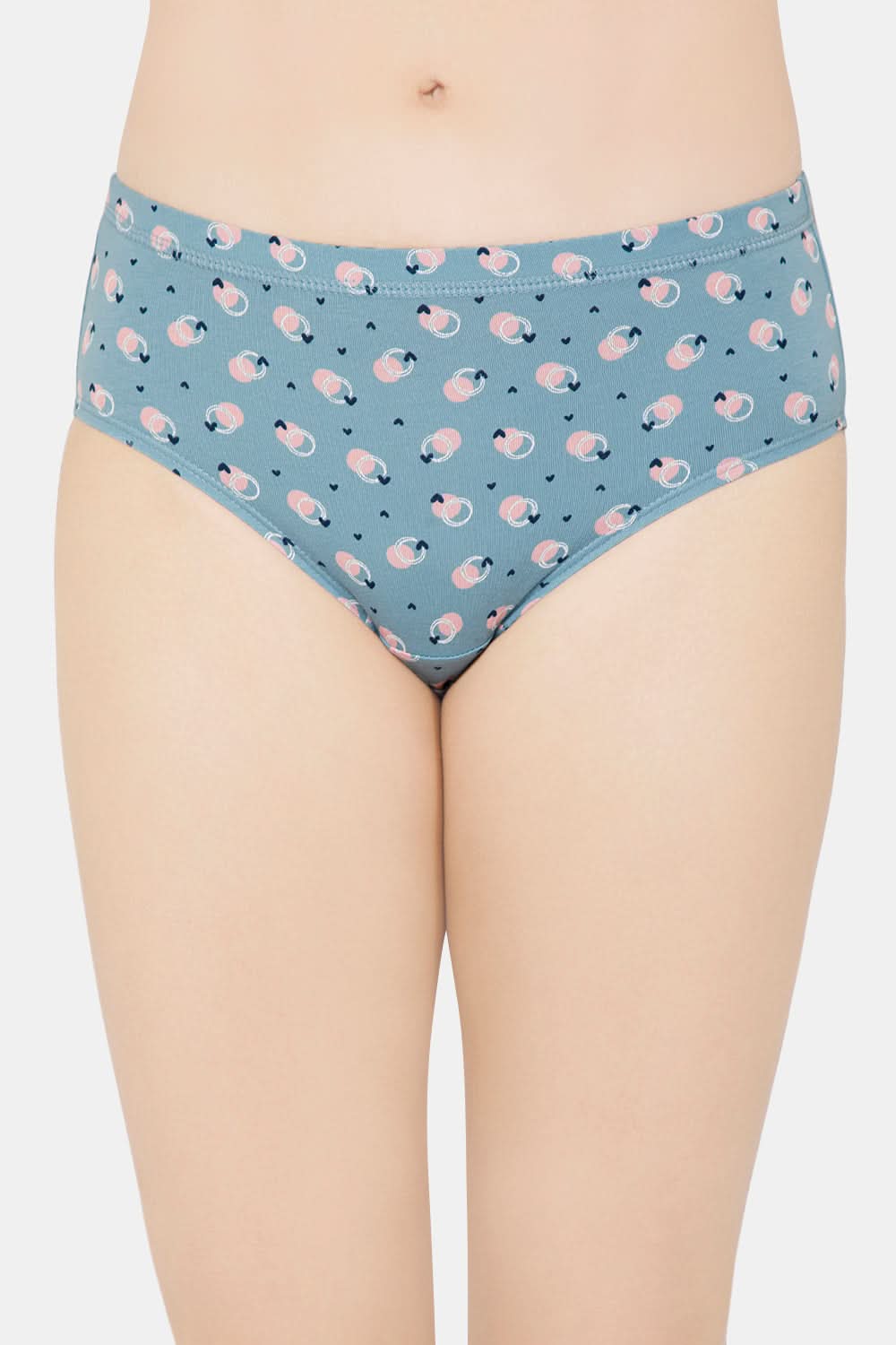 Intimacy Lycra Printed Panty - Inner Elastic - Pack of 3