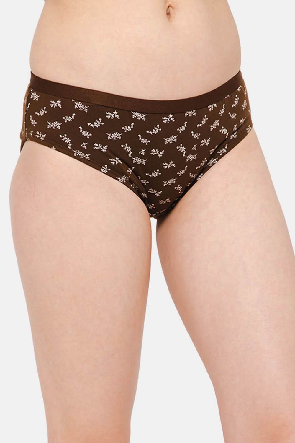 Intimacy Assorted Classic Dark Printed Panty – Outer Elastic – Pack of 3