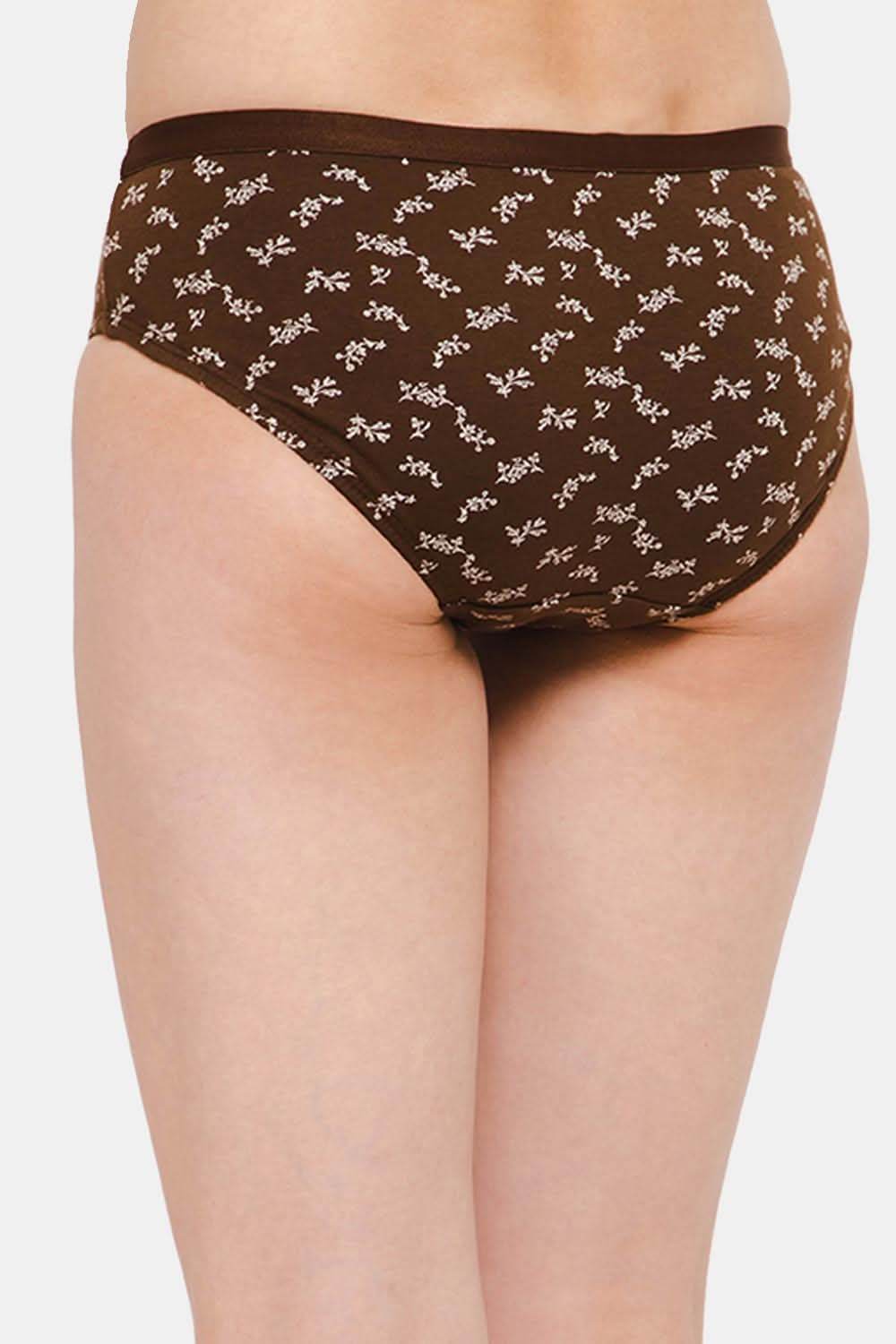 Intimacy Assorted Classic Dark Printed Panty – Outer Elastic – Pack of 3