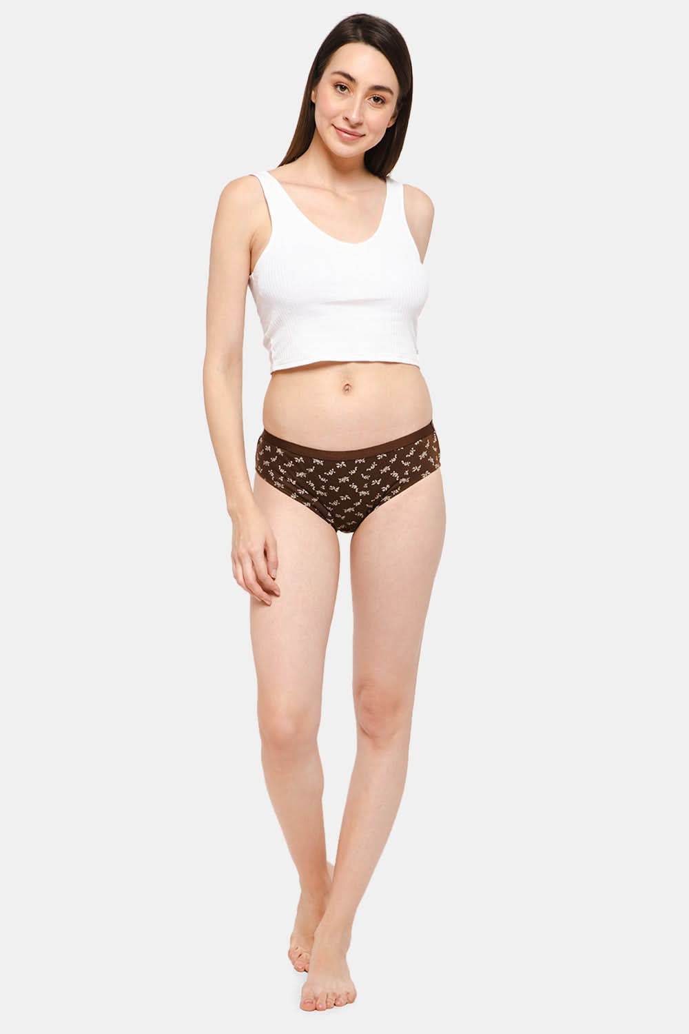 Intimacy Assorted Classic Dark Printed Panty – Outer Elastic – Pack of 3