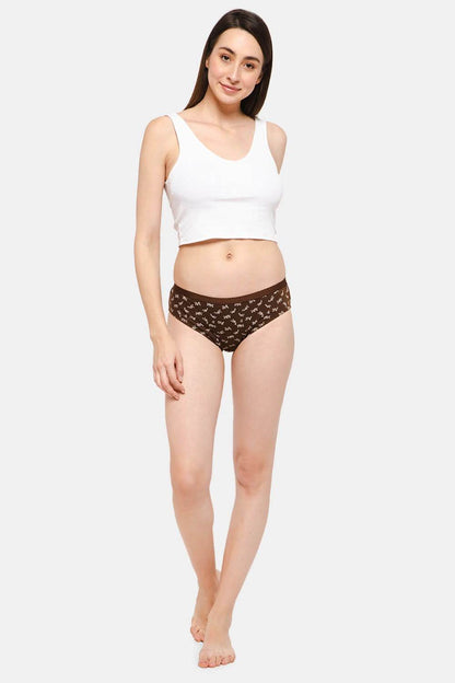 Intimacy Assorted Classic Dark Printed Panty – Outer Elastic – Pack of 3