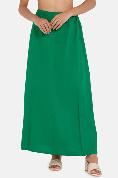 Premium 100% Cotton Saree Inskirt in Popular Colors | Naidu 6-Part Saree Hall Petticoat HC36
