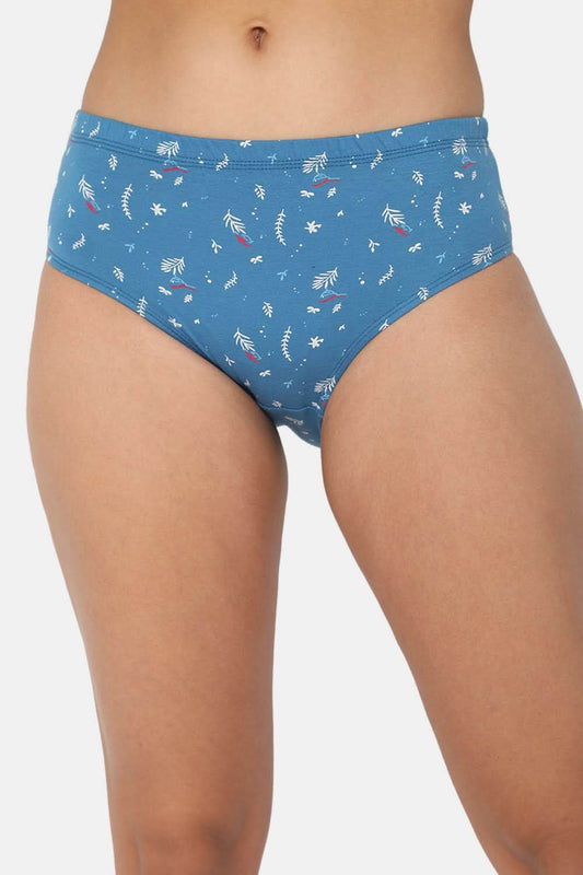Intimacy Assorted Classic Dark Printed Cotton Panty – Inner Elastic – Pack of 3