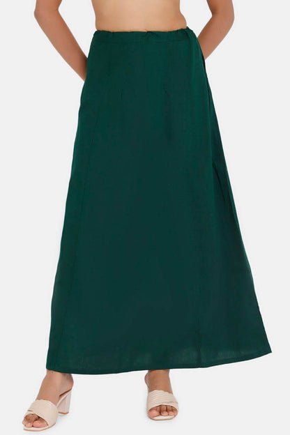 Premium 100% Cotton Saree Inskirt in Popular Colors | Naidu 7-Part Saree Hall Petticoat HC40