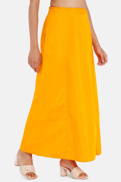 Premium 100% Cotton Saree Inskirt in Popular Colors | Naidu 6-Part Saree Hall Petticoat HC36