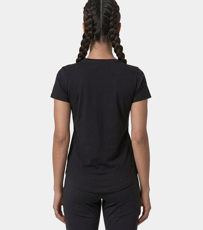 Enamor Relaxed Tee, Relaxed Fit, Round Neckline - A316 (Jet Black)