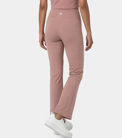 Enamor Yoga Flare Pants, High Rise, Flare Leg - A409 (Twilight Mauve)
