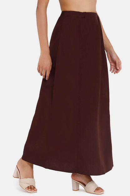 Premium 100% Cotton Saree Inskirt in Popular Colors | Naidu 7-Part Saree Hall Petticoat HC40