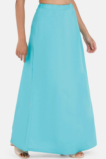 Premium 100% Cotton Saree Inskirt in Popular Colors | Naidu 7-Part Saree Hall Petticoat HC40