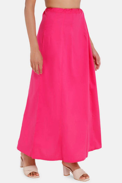 Premium 100% Cotton Saree Inskirt in Popular Colors | Naidu 7-Part Saree Hall Petticoat HC40