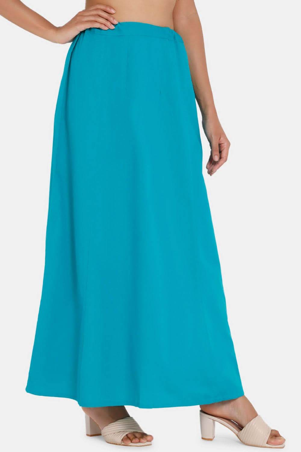 Premium 100% Cotton Saree Inskirt in Popular Colors | Naidu 6-Part Saree Hall Petticoat HC36