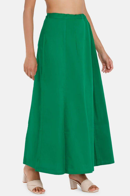 Premium 100% Cotton Saree Inskirt in Popular Colors | Naidu 6-Part Saree Hall Petticoat HC36