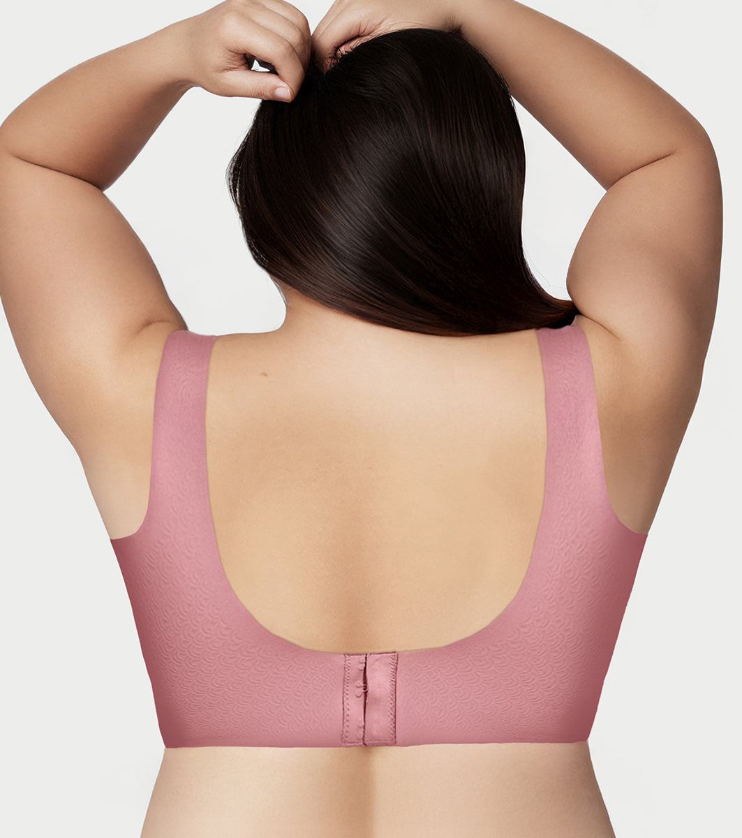 Enamor Innovations Invisi Minimizer, Ultra Smooth, Bonded, Mframe, Women's T-Shirt Bra - Seamless, No-Pinch, No-dig, Padded, Wirefree, Full Coverage- IO03(Available in Plus Sizes) (Nostalgia Rose)