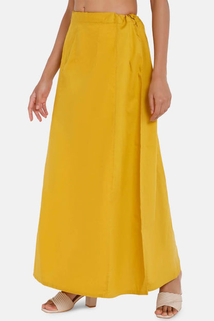 Premium 100% Cotton Saree Inskirt in Popular Colors | Naidu 7-Part Saree Hall Petticoat HC40
