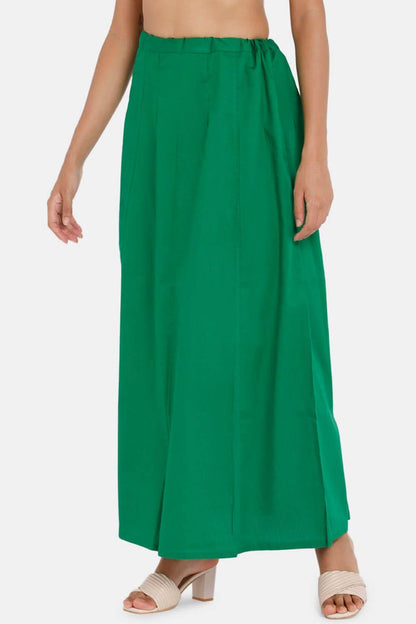 Premium 100% Cotton Saree Inskirt in Popular Colors | Naidu 6-Part Saree Hall Petticoat HC36