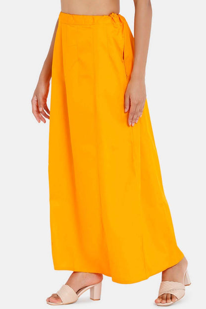 Premium 100% Cotton Saree Inskirt in Popular Colors | Naidu 6-Part Saree Hall Petticoat HC36