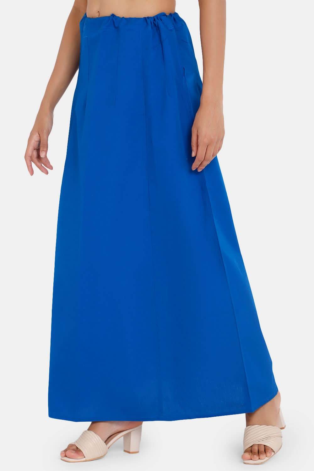 Premium 100% Cotton Saree Inskirt in Popular Colors | Naidu 6-Part Saree Hall Petticoat HC36