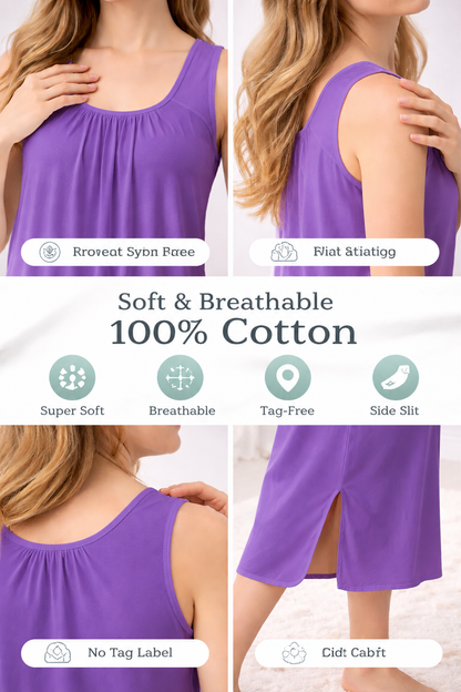 MYBODY Skin-Friendly & Breathable Long Slips