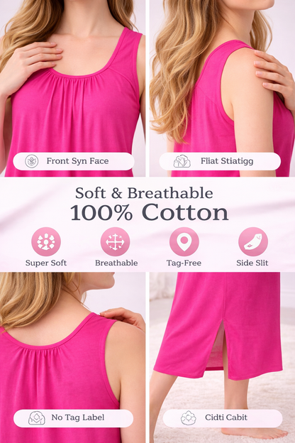 MYBODY Skin-Friendly & Breathable Long Slips