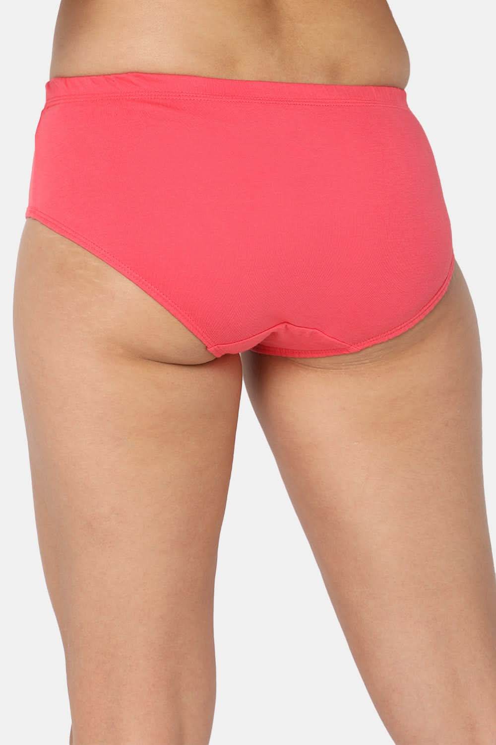 Intimacy Assorted Classic Dark Plain Cotton Panty – Inner Elastic – Pack of 3