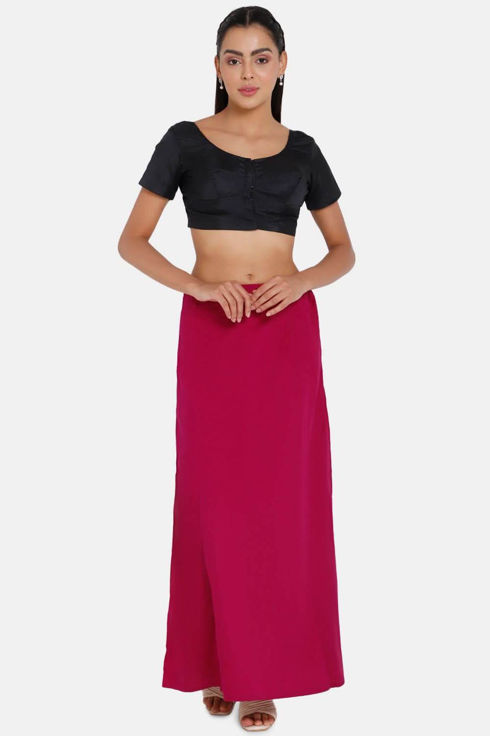 Premium 100% Cotton Saree Inskirt in Popular Colors | Naidu 7-Part Saree Hall Petticoat HC40 | Other Shades