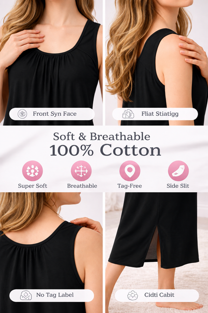 MYBODY Skin-Friendly & Breathable Long Slips