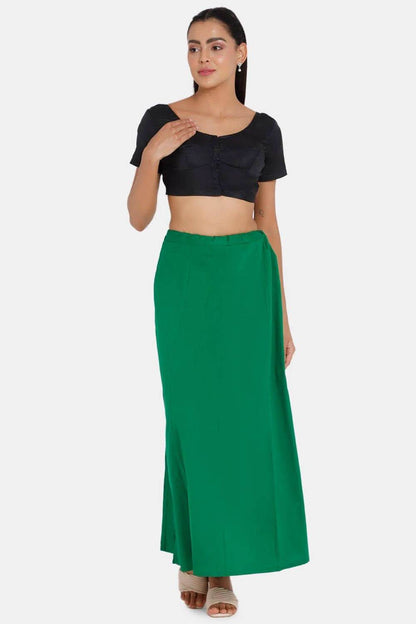 Premium 100% Cotton Saree Inskirt in Popular Colors | Naidu 6-Part Saree Hall Petticoat HC36