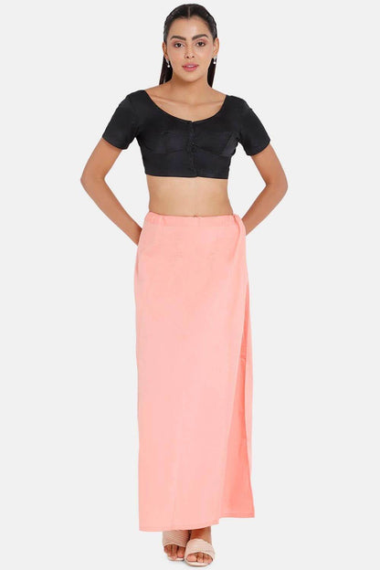 Premium 100% Cotton Saree Inskirt in Popular Colors | Naidu 6-Part Saree Hall Petticoat HC36