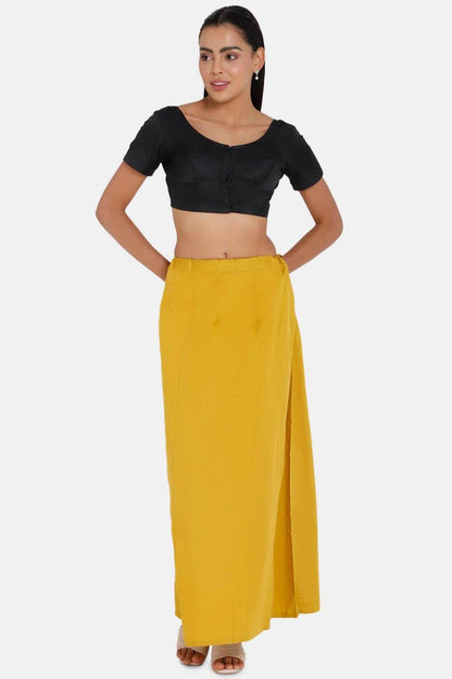 Premium 100% Cotton Saree Inskirt in Popular Colors | Naidu 6-Part Saree Hall Petticoat HC36