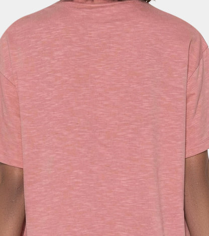 Enamor Oversized Drop Shoulder T-Shirt, 100% Cotton Slub, Oversized Fit - E312 (Desert Sand)