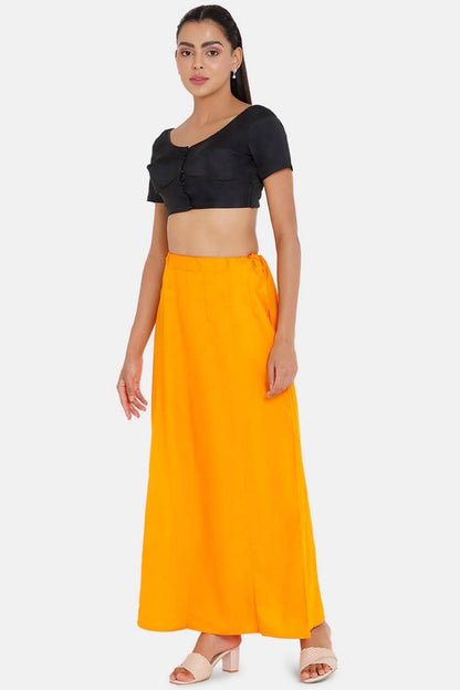 Premium 100% Cotton Saree Inskirt in Popular Colors | Naidu 6-Part Saree Hall Petticoat HC36