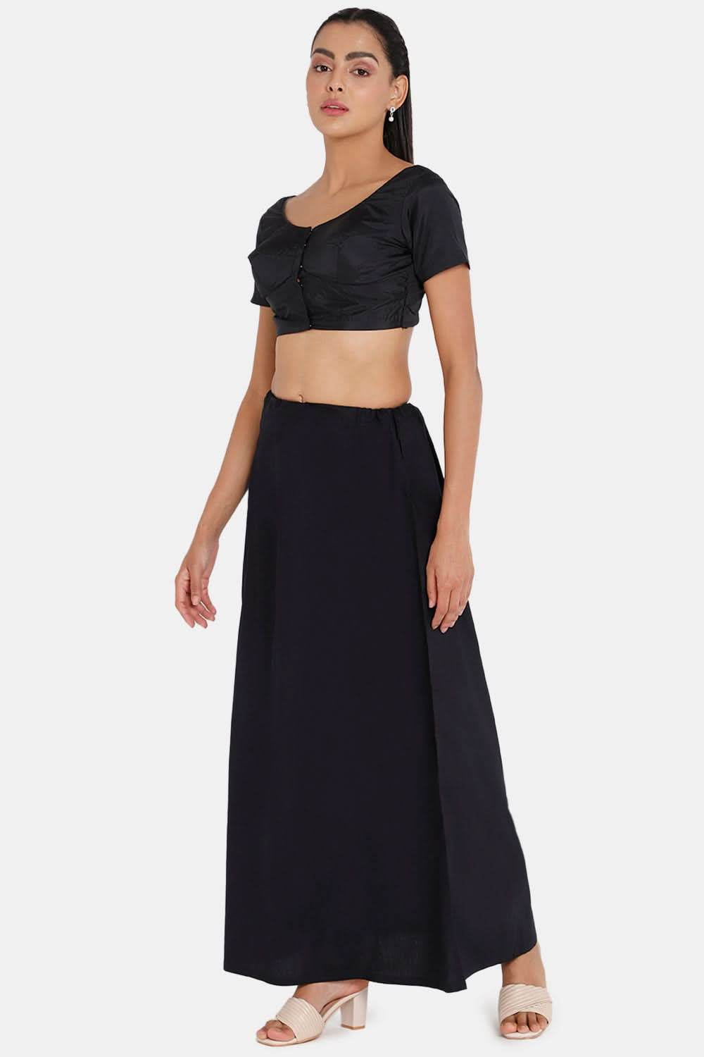 Premium 100% Cotton Saree Inskirt in Popular Colors | Naidu 7-Part Saree Hall Petticoat HC40
