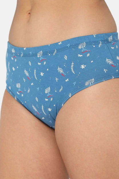 Intimacy Assorted Classic Dark Printed Cotton Panty – Inner Elastic – Pack of 3