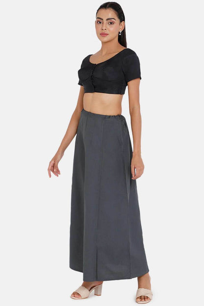 Premium 100% Cotton Saree Inskirt in Popular Colors | Naidu 6-Part Saree Hall Petticoat HC36