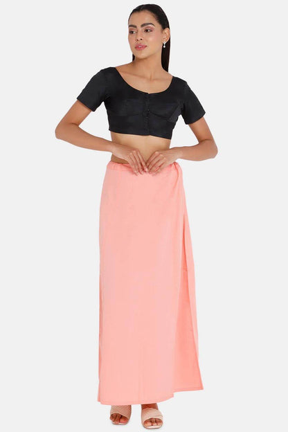 Premium 100% Cotton Saree Inskirt in Popular Colors | Naidu 6-Part Saree Hall Petticoat HC36