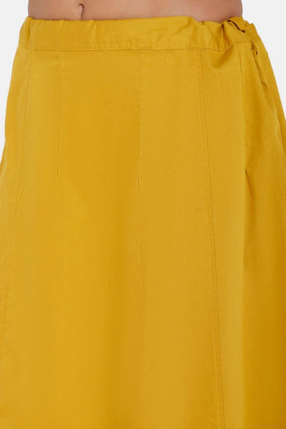 Premium 100% Cotton Saree Inskirt in Popular Colors | Naidu 6-Part Saree Hall Petticoat HC36