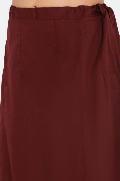 Premium 100% Cotton Saree Inskirt in Popular Colors | Naidu 6-Part Saree Hall Petticoat HC36