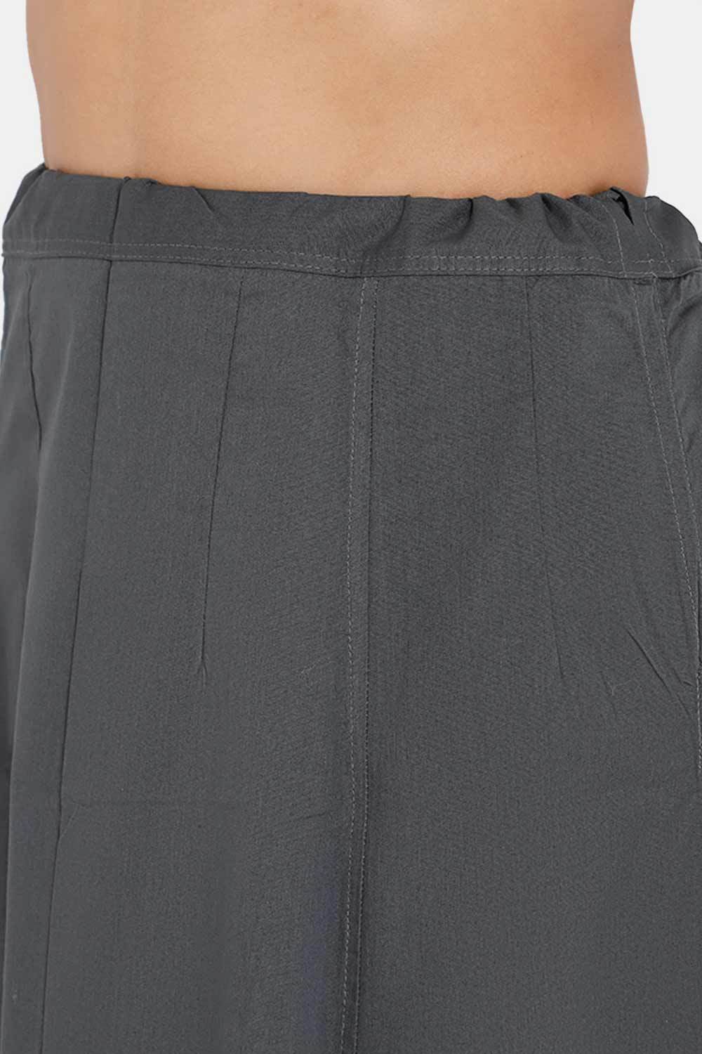 Premium 100% Cotton Saree Inskirt in Popular Colors | Naidu 7-Part Saree Hall Petticoat HC40