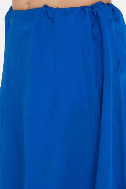 Premium 100% Cotton Saree Inskirt in Popular Colors | Naidu 6-Part Saree Hall Petticoat HC36