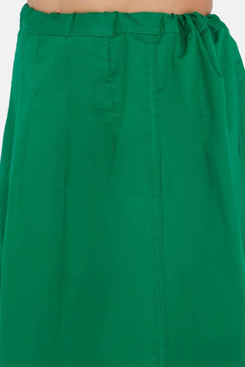 Premium 100% Cotton Saree Inskirt in Popular Colors | Naidu 7-Part Saree Hall Petticoat HC40