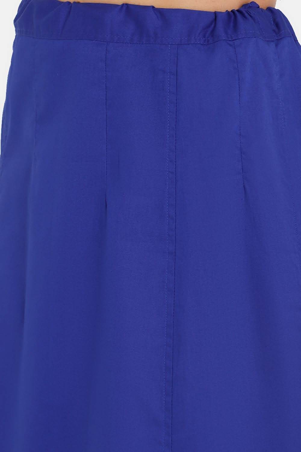 Premium 100% Cotton Saree Inskirt in Popular Colors | Naidu 6-Part Saree Hall Petticoat HC36