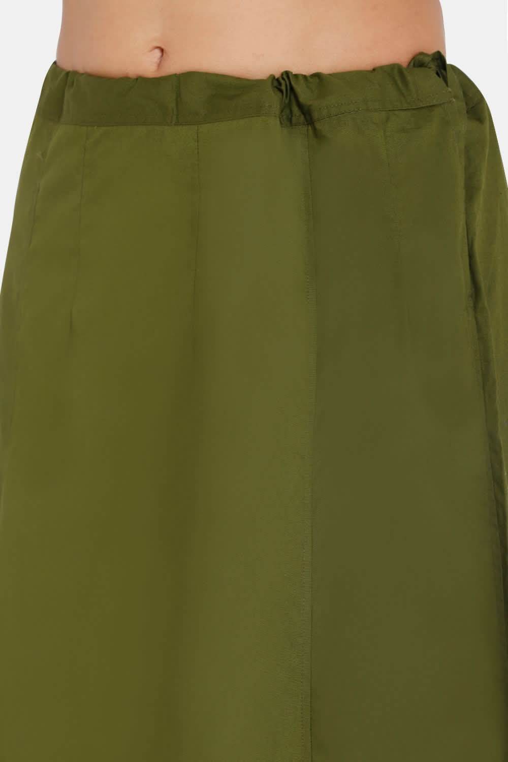 Premium 100% Cotton Saree Inskirt in Popular Colors | Naidu 7-Part Saree Hall Petticoat HC40 | Other Shades