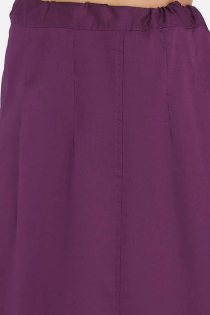 Premium 100% Cotton Saree Inskirt in Popular Colors | Naidu 6-Part Saree Hall Petticoat HC36