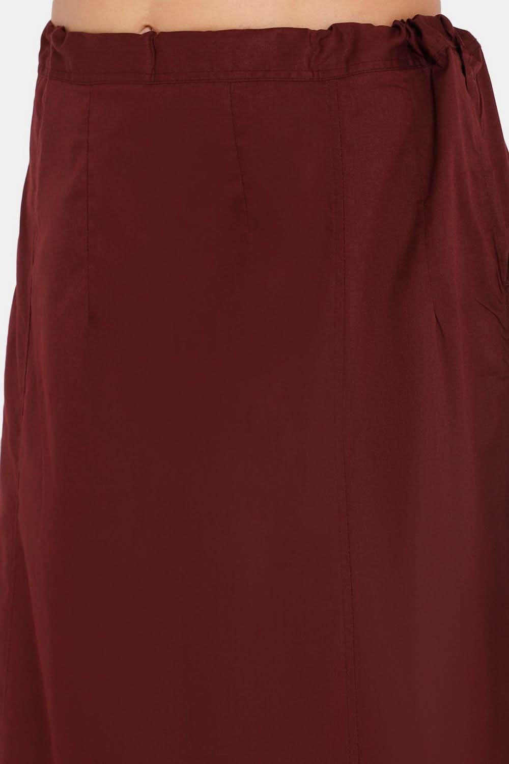 Premium 100% Cotton Saree Inskirt in Popular Colors | Naidu 7-Part Saree Hall Petticoat HC40