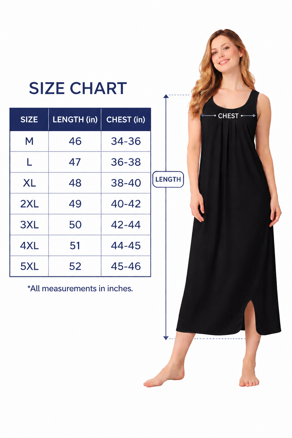 MYBODY Skin-Friendly & Breathable Long Slips
