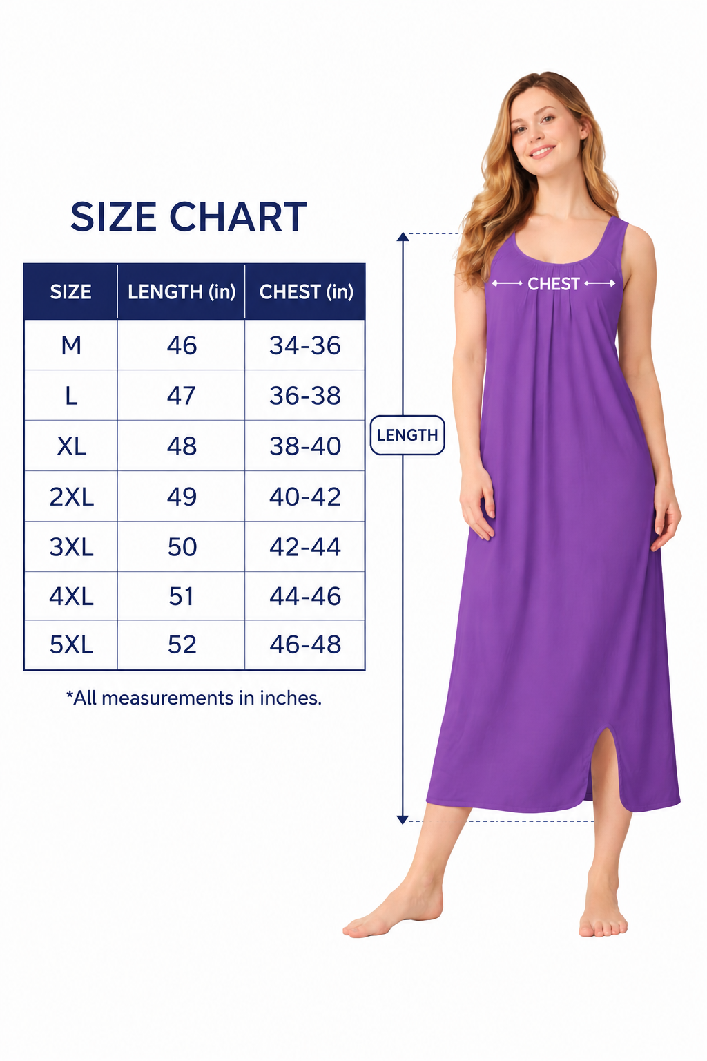 MYBODY Skin-Friendly & Breathable Long Slips