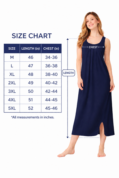 MYBODY Skin-Friendly & Breathable Long Slips